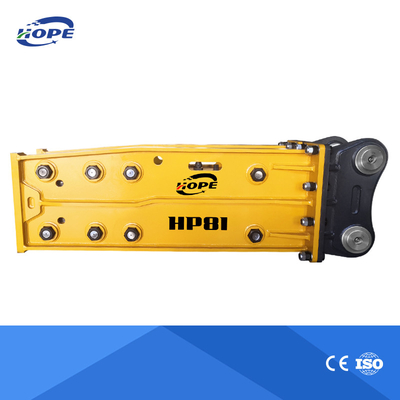 ضد خوردگی Doosan Excavator Hydraulic Breaker Attachment 18Ton140