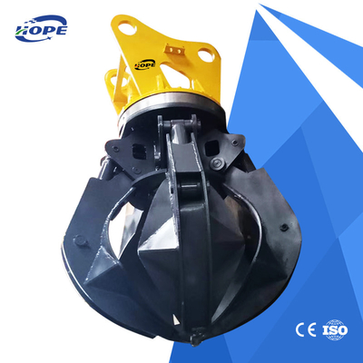 گاوشکاری فلز آلیاژ زرد Lotus Grabber برای حفاری Komatsu Doosan Sany Xcmg Lonking Liugong