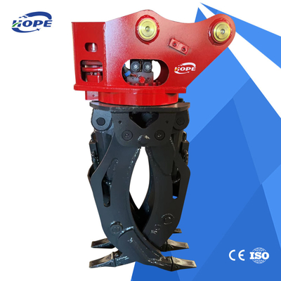 Q355 فولاد کاماتسو دوسان Excavator Grabber Attachment 19-24ton